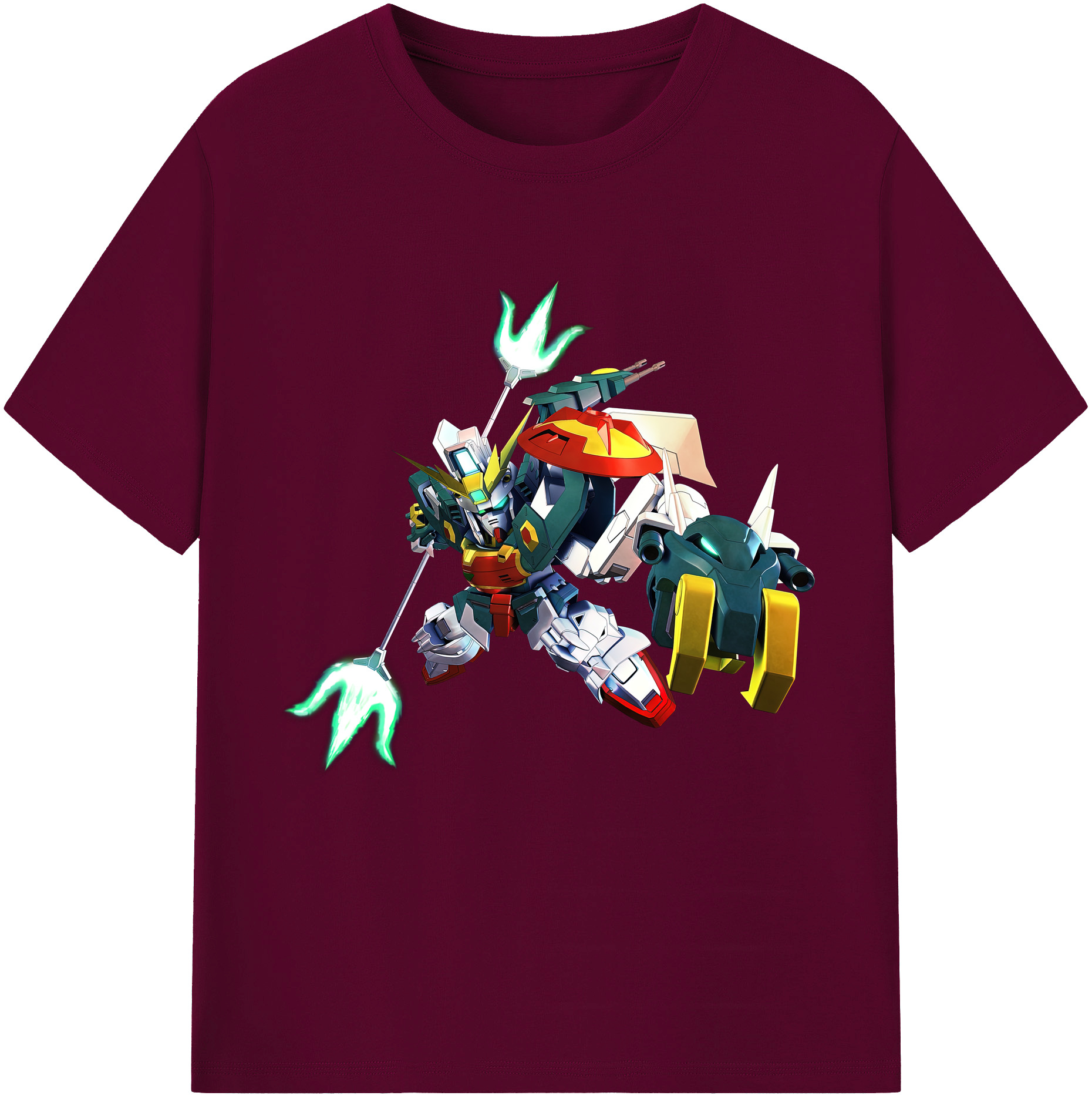（画像用） 機動戦士ガンダム Mobile Suit Gundam レディースカジュアルプリントTシャツ（綿100％）